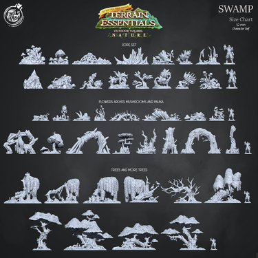 Swamp Terrain - Swamp Trees